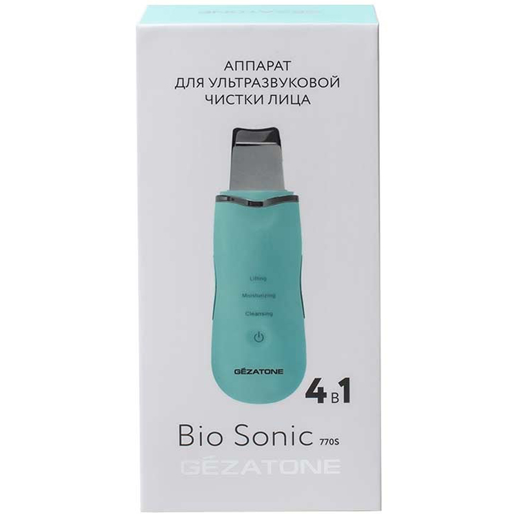 Жезатон Аппарат для ультразвуковой чистки и лифтинга Bio Sonic 770S (Gezatone, Массажеры для лица) фото 11