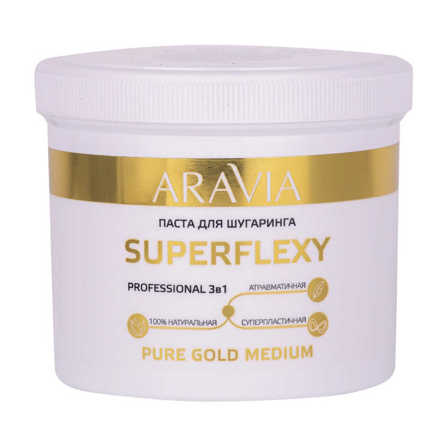 Aravia Professional Паста для шугаринга Superflexy Pure Gold, 750 г (Aravia Professional, Spa Депиляция)