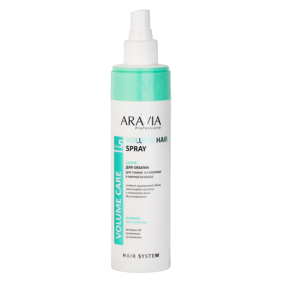 Аравия Профессионал Спрей для объема для тонких и склонных к жирности волос Volume Hair Spray, 250 мл (Aravia Professional, Уход за волосами) фото 2