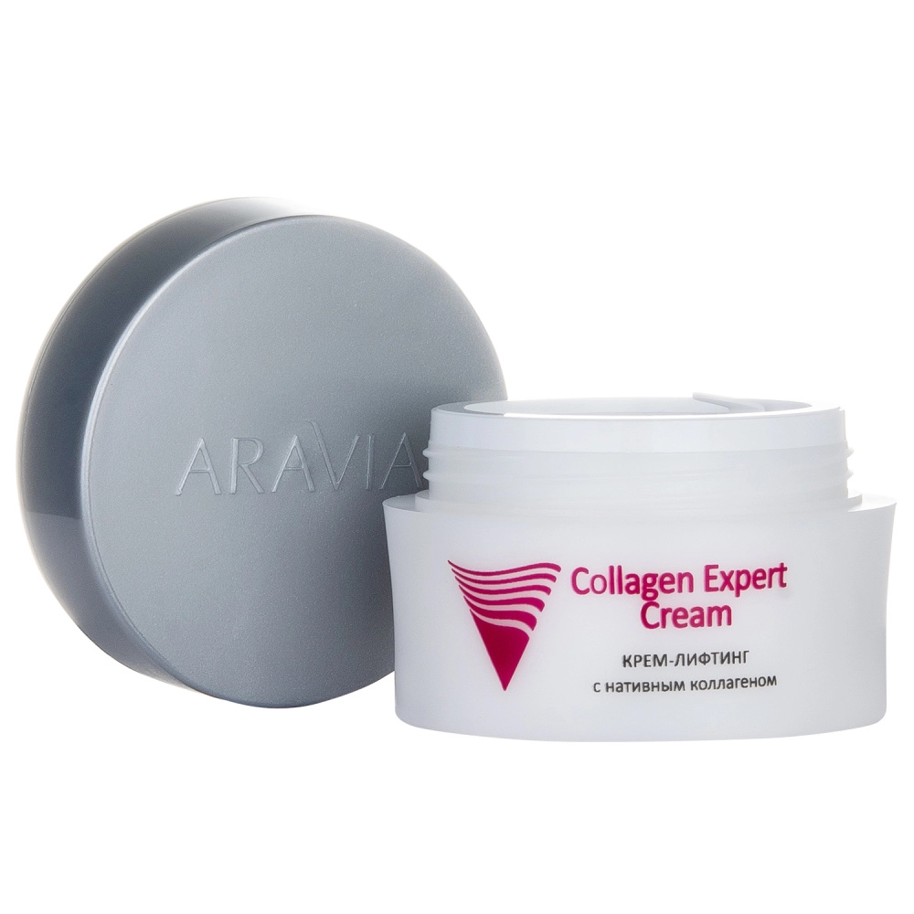Аравия Профессионал Крем-лифтинг с нативным коллагеном Collagen Expert Cream, 50 мл (Aravia Professional, Уход за лицом) фото 1