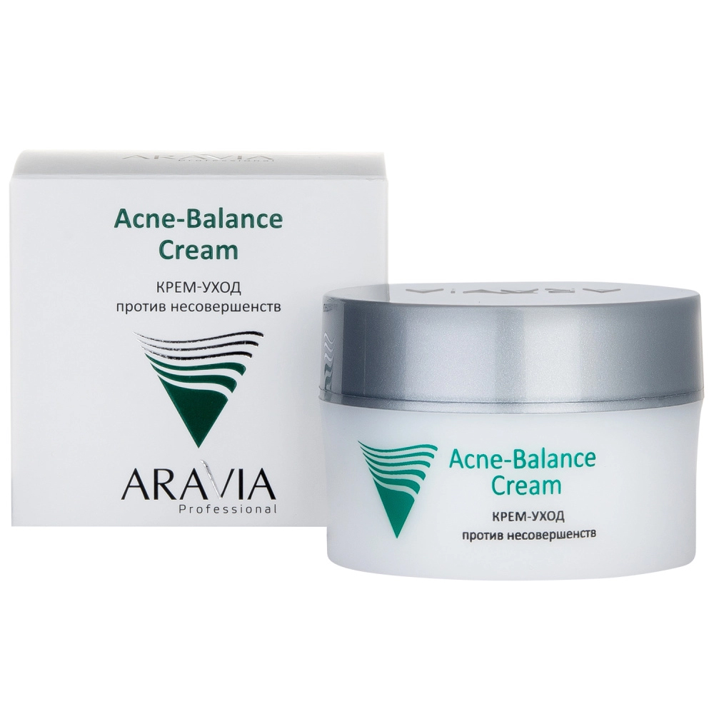 Аравия Профессионал Крем-уход против несовершенств Acne-Balance Cream, 50 мл (Aravia Professional, Уход за лицом) фото 3