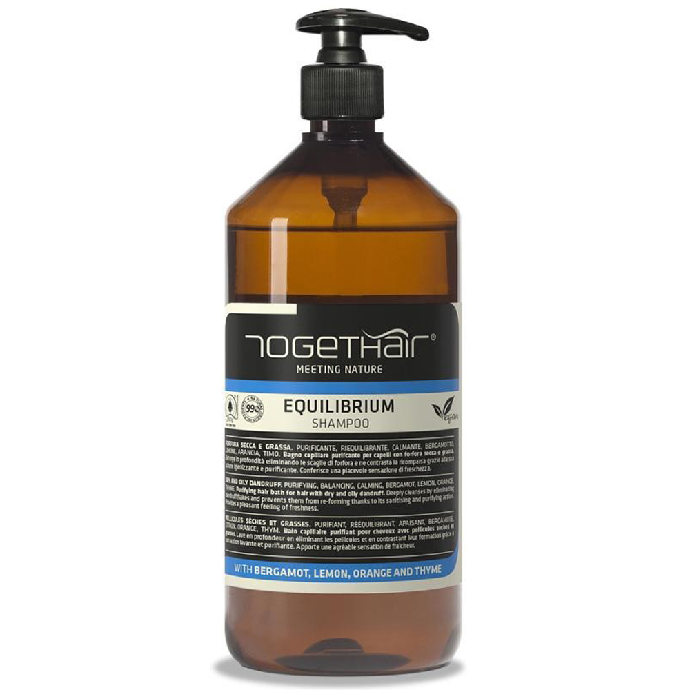 Togethair Очищающий шампунь-детокс для волос с сухой и жирной перхотью, 1000 мл (Togethair, Scalp Treatments)