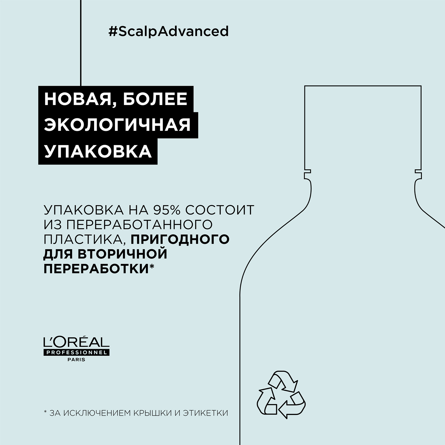 Лореаль Профессионель Шампунь Scalp Advanced регулирующий баланс чувствительной кожи головы, 300 мл (L'oreal Professionnel, Serie Expert) Лореаль Профессионель Шампунь Scalp Advanced регулирующий баланс чувствительной кожи головы, 300 мл (L'oreal Professionnel, Serie Expert) фото 7