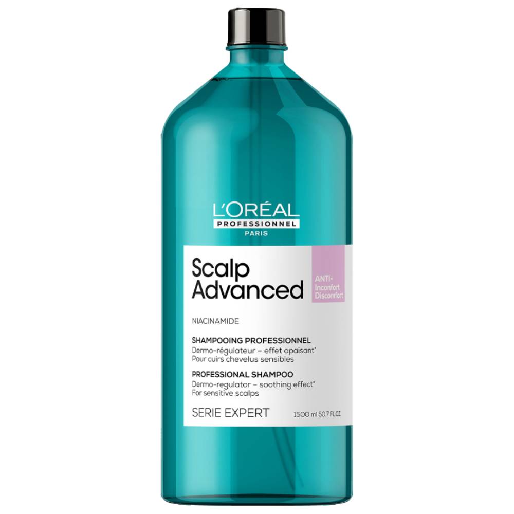 L'oreal Professionnel Шампунь Scalp Advanced регулирующий баланс чувствительной кожи головы, 1500 мл (L'oreal Professionnel, Serie Expert) l oreal professionnel шампунь scalp advanced регулирующий баланс чувствительной кожи головы 500 мл l oreal professionnel serie expert