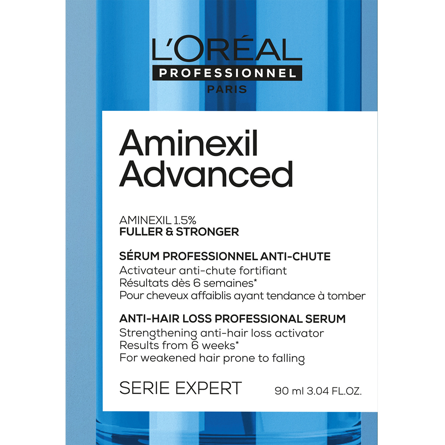 Лореаль Профессионель Сыворотка-активатор Aminexil Advanced для ослабленных волос против выпадения, 90 мл (L'oreal Professionnel, Serie Expert) Лореаль Профессионель Сыворотка-активатор Aminexil Advanced для ослабленных волос против выпадения, 90 мл (L'oreal Professionnel, Serie Expert) фото 1