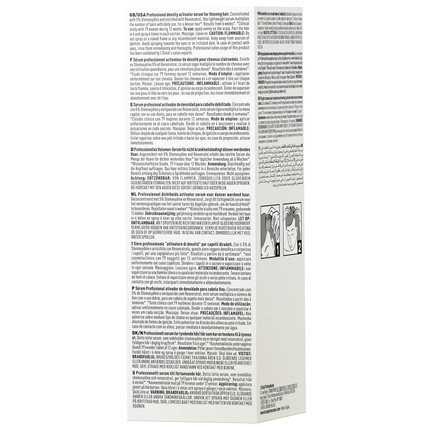 Лореаль Профессионель Сыворотка Serioxyl Advanced Denser для уплотнения тонких волос, 90 мл (L'oreal Professionnel, Serie Expert) фото 11