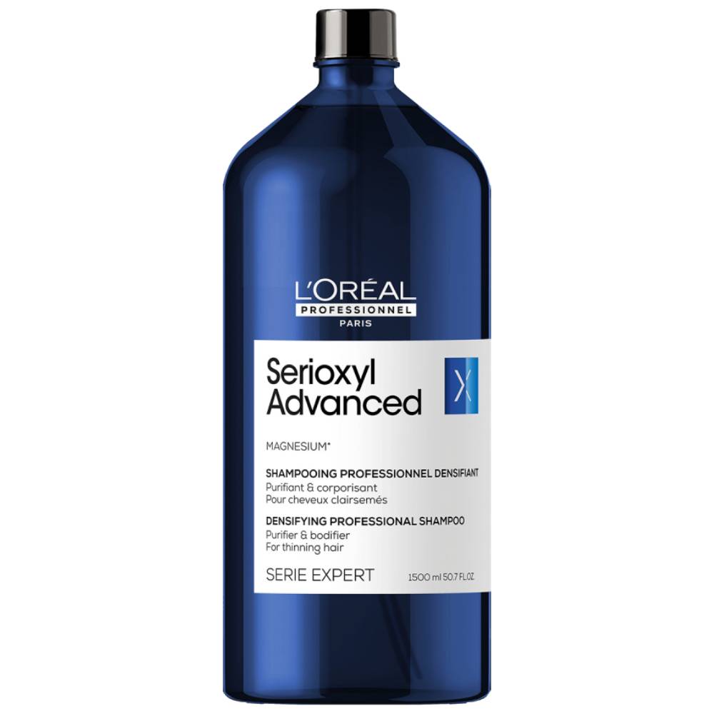Лореаль Профессионель Шампунь Serioxyl Advanced для уплотнения волос, 1500 мл (L'oreal Professionnel, Serie Expert) фото 0
