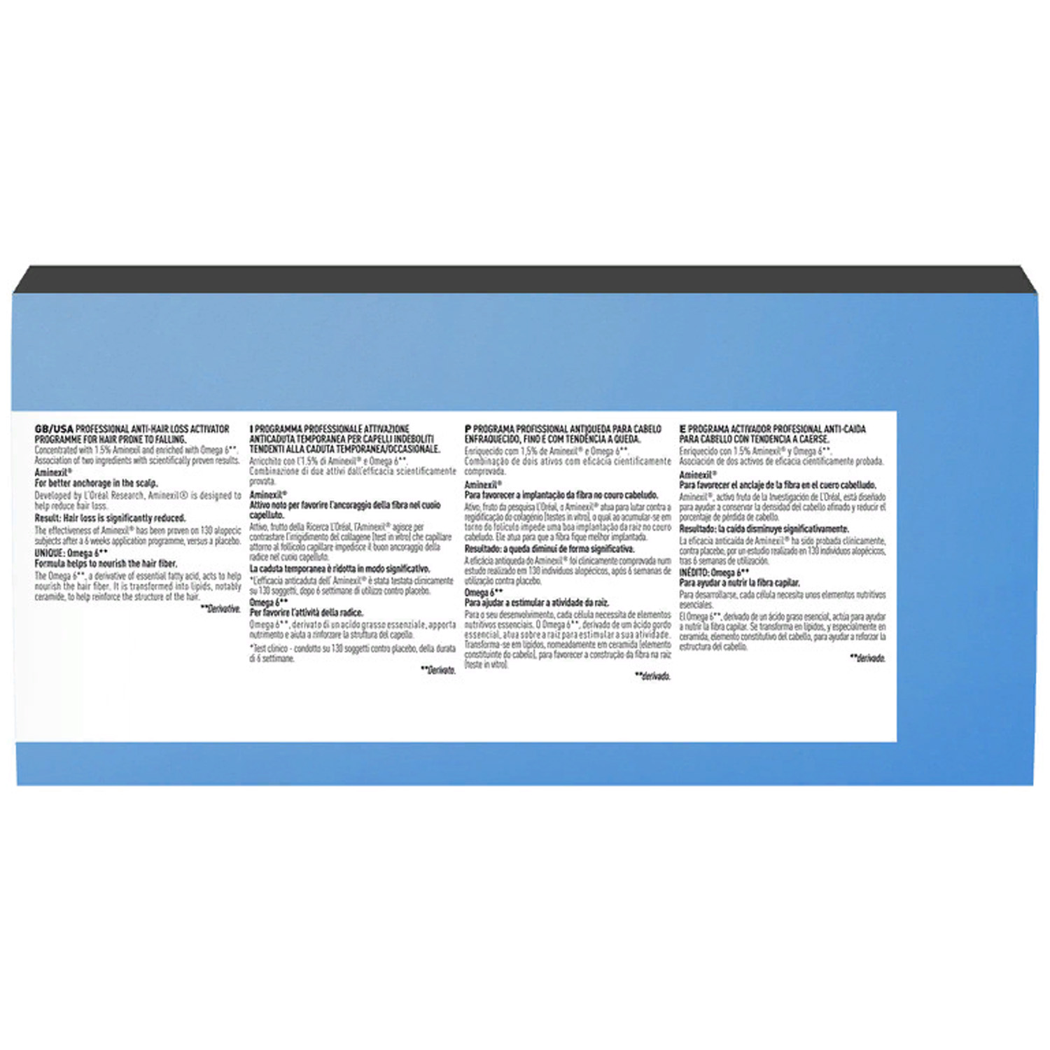 Лореаль Профессионель Программа Aminexil Advanced от выпадения волос, 10 ампул х 6 мл (L'oreal Professionnel, Serie Expert) фото 13