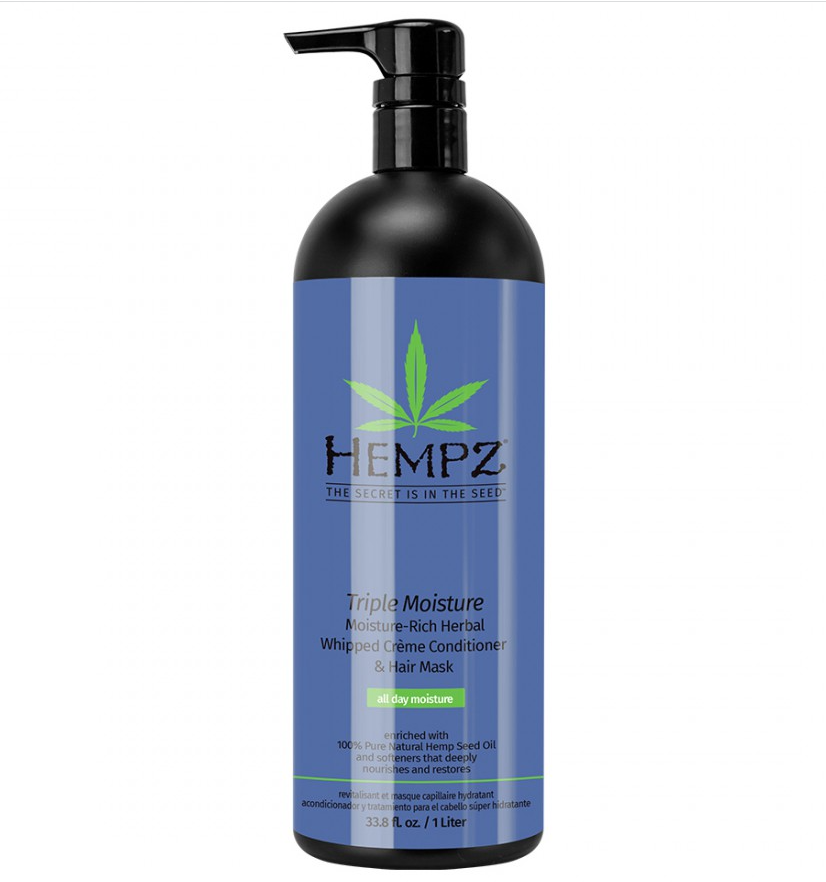 

Hempz Растительный кондиционер Triple Moisture Replenishing Conditioner, 1000 мл (Hempz, Тройное увлажнение), Тройное увлажнение