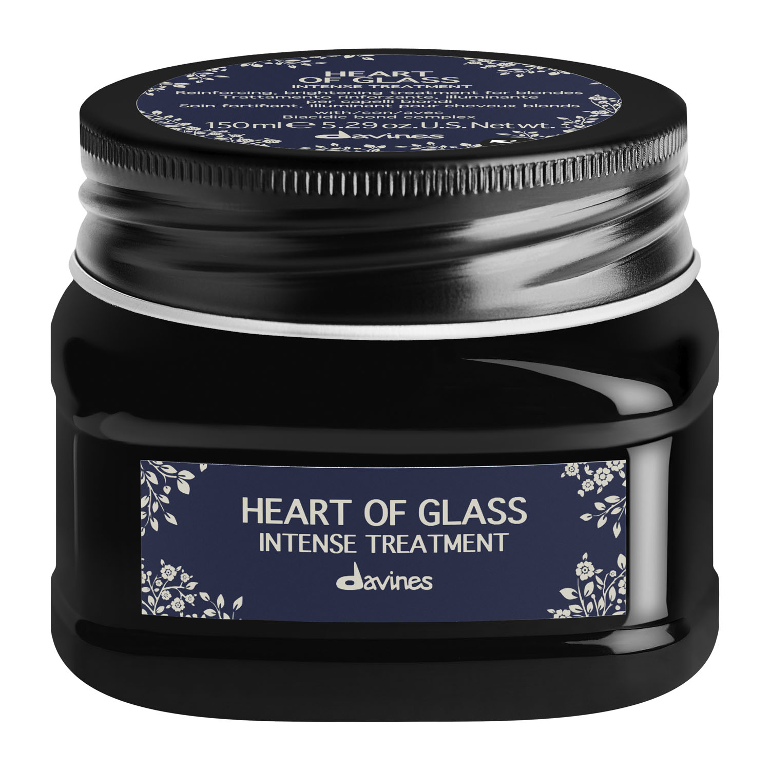 Davines Интенсивный уход для защиты и сияния светлых волос Intense Treatment, 150 мл (Davines, Heart of Glass) интенсивный уход для защиты и сияния блонд davines heart of glass intense treatment 150 мл