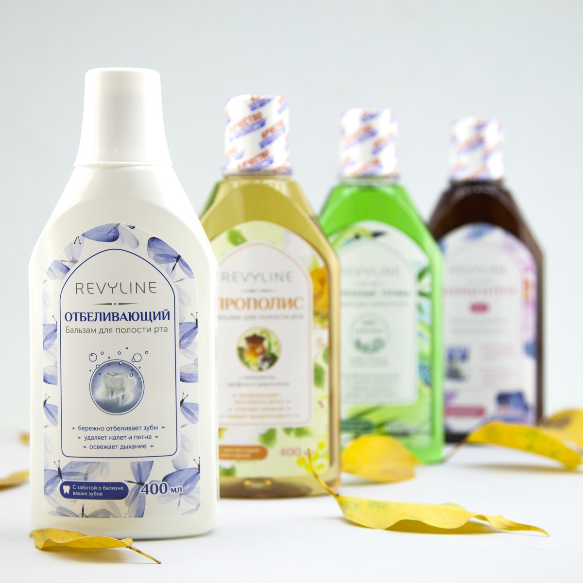  Бальзам для полости рта «Отбеливающий», 400 мл (REVYLINE, Профилактика) фото 3