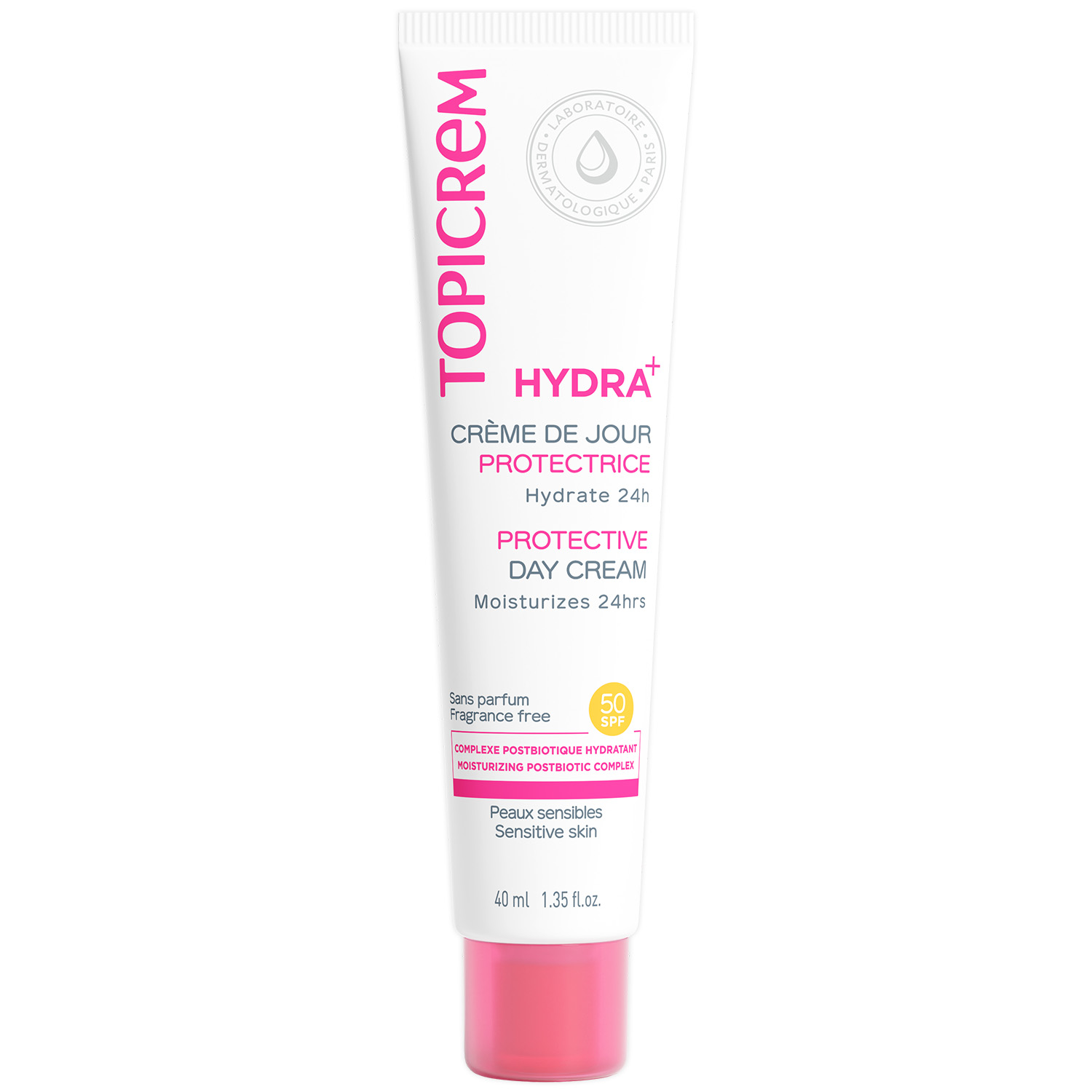 Топикрем Дневной крем с защитным фактором SPF 50, 40 мл (Topicrem, Hydra+ Чувствительная кожа лица) фото 0