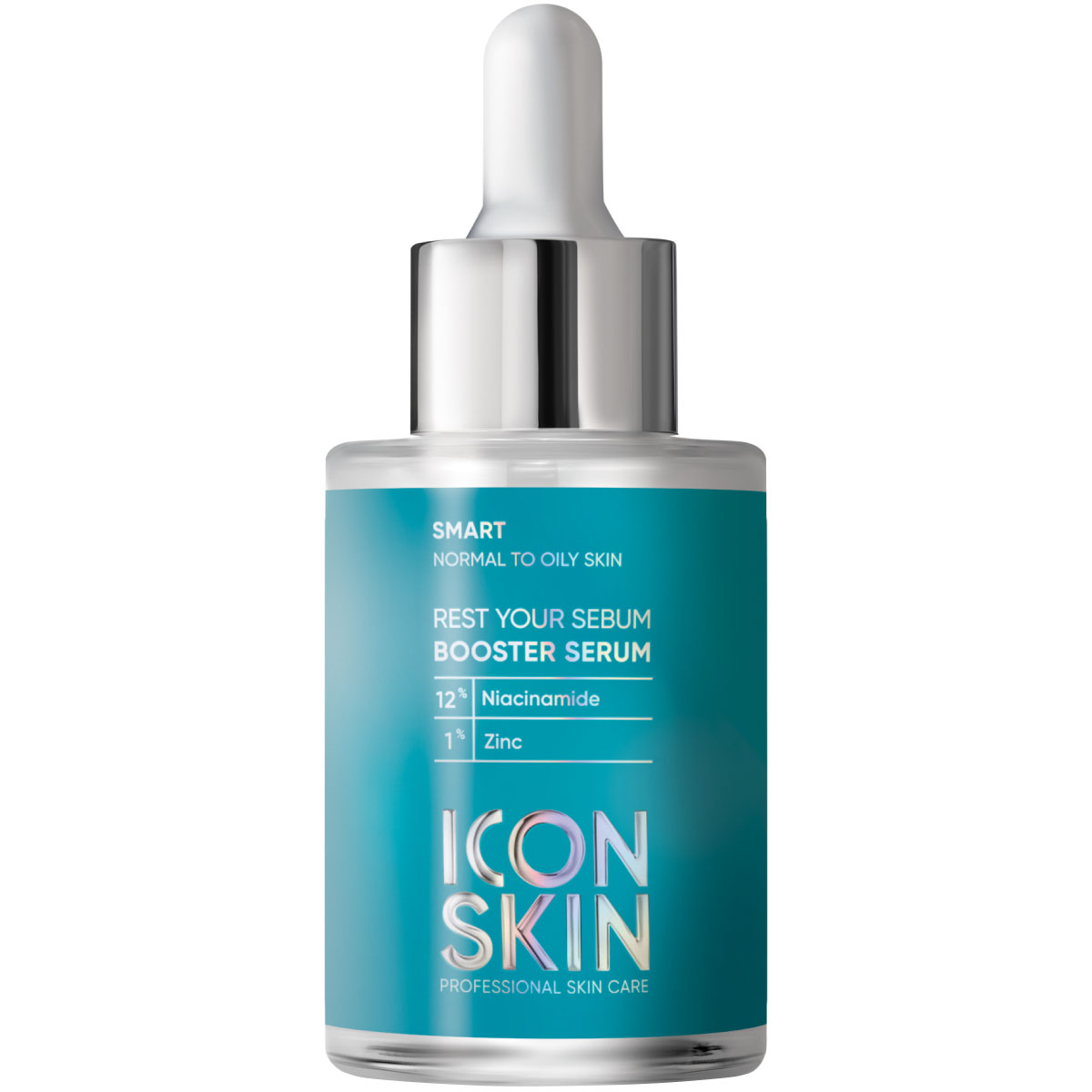 себорегулирующая сыворотка концентрат для лица icon skin rest your sebum booster serum 30 мл Icon Skin Себорегулирующая сыворотка-концентрат с ниацинамидом Rest Your Sebum, 30 мл (Icon Skin, Smart)