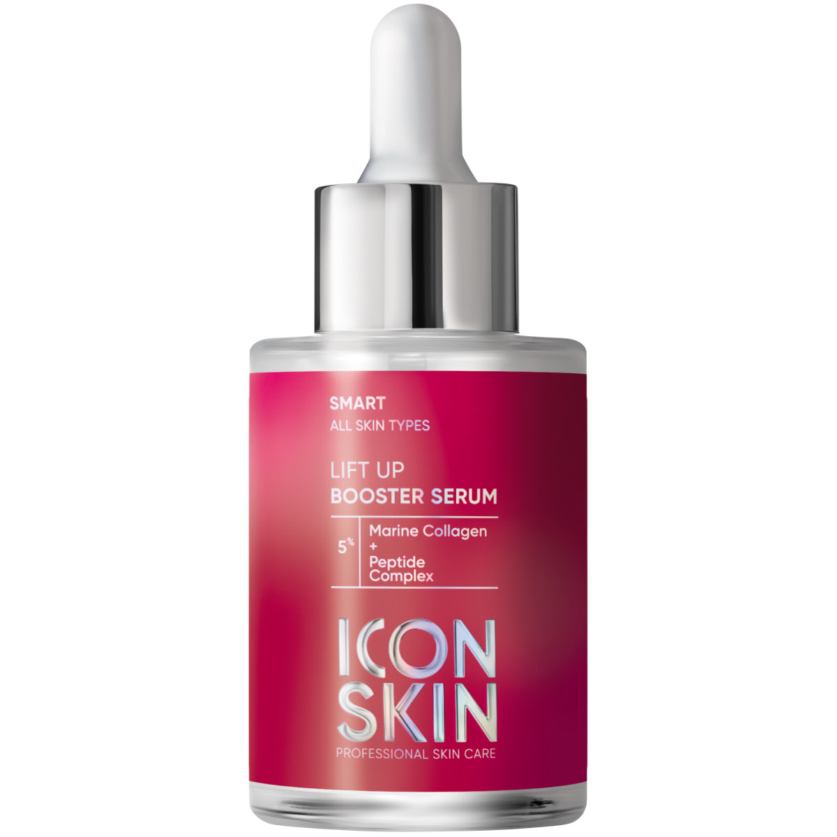 Icon Skin Антивозрастная сыворотка-концентрат Lift Up с коллагеном, 30 мл (Icon Skin, Smart) антивозрастная сыворотка концентрат для лица icon skin lift up booster serum 30 мл