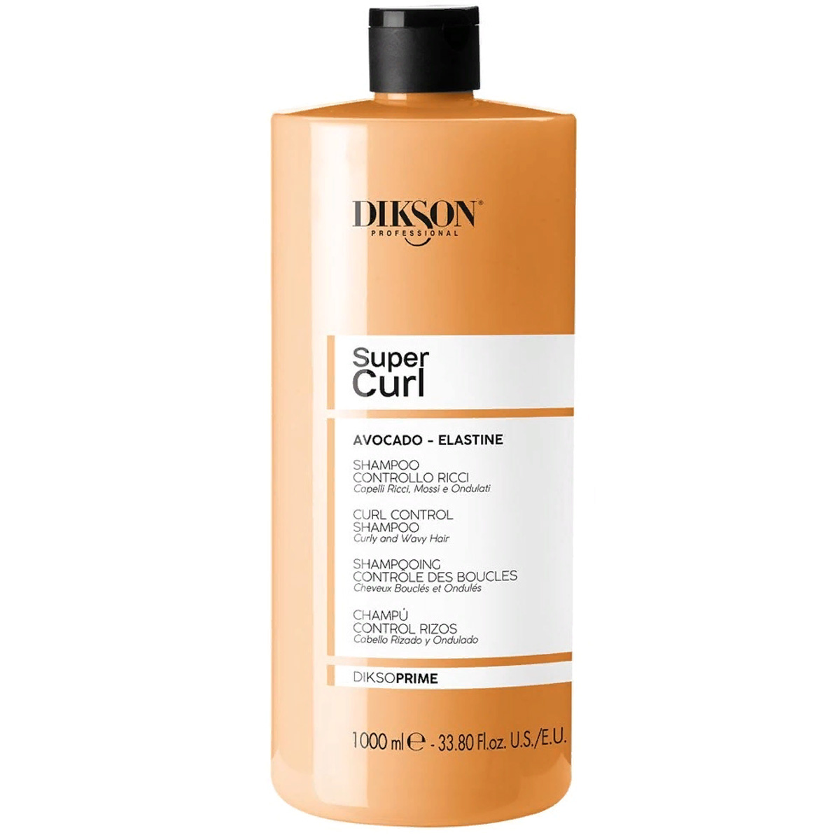 Dikson Шампунь с маслом авокадо для вьющихся волос Shampoo Curl Control, 1000 мл (Dikson, DiksoPrime) цена и фото