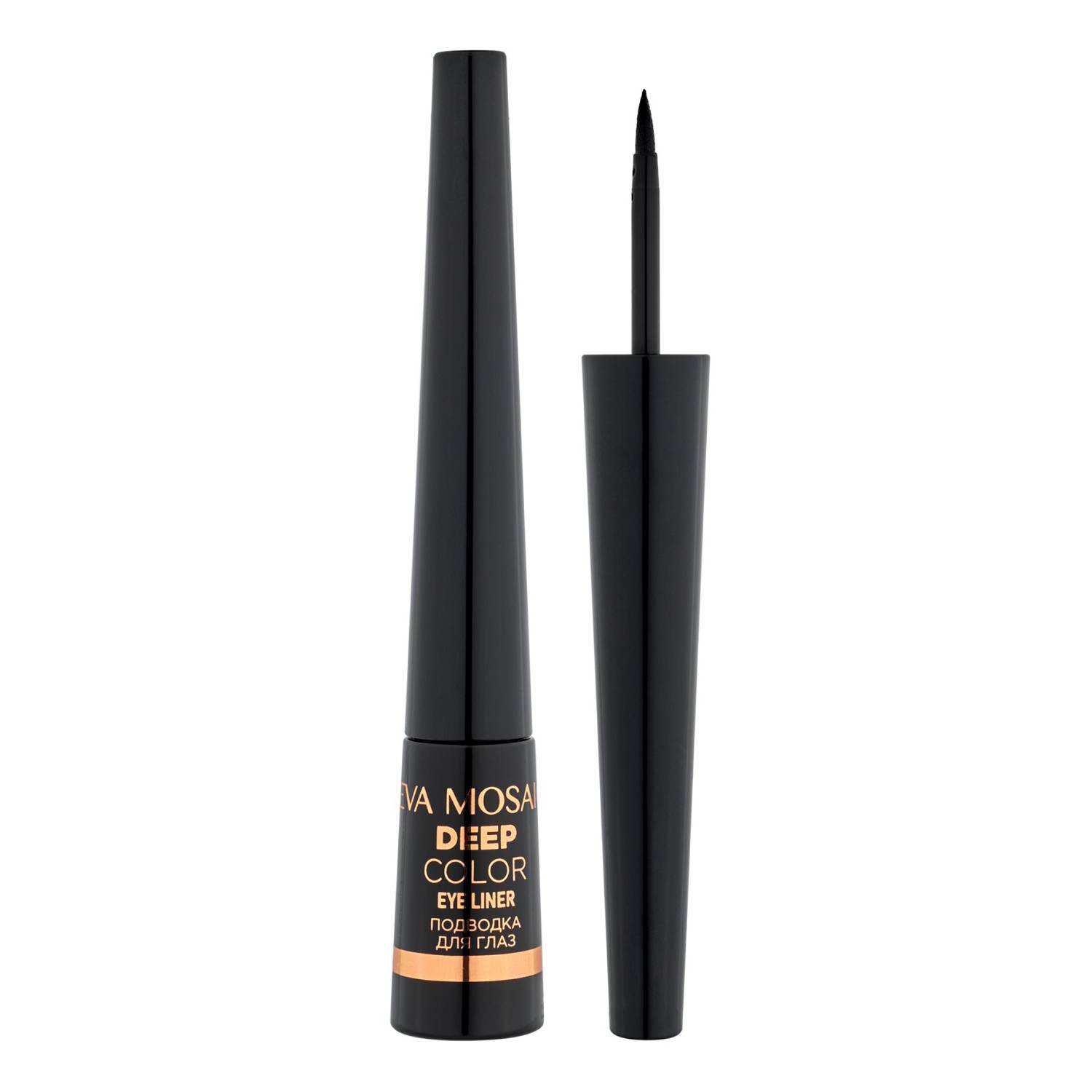 Ева Мозаик Жидкая подводка для глаз Deep Color Eyeliner черная, 2,5 мл (Eva Mosaic, Глаза) фото 0