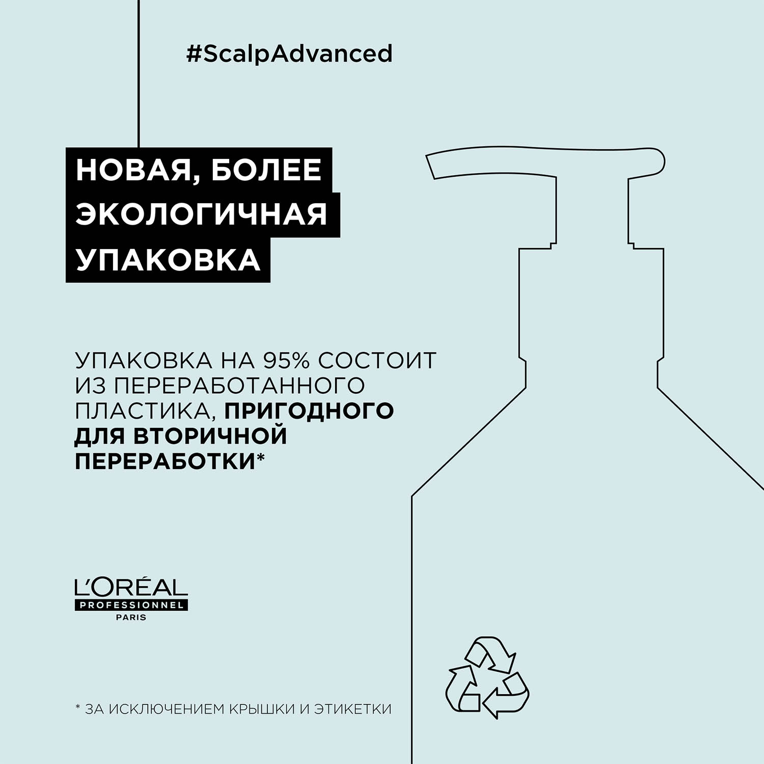 Лореаль Профессионель Шампунь Scalp Advanced для жирных волос, 500 мл (L'oreal Professionnel, Serie Expert) фото 8