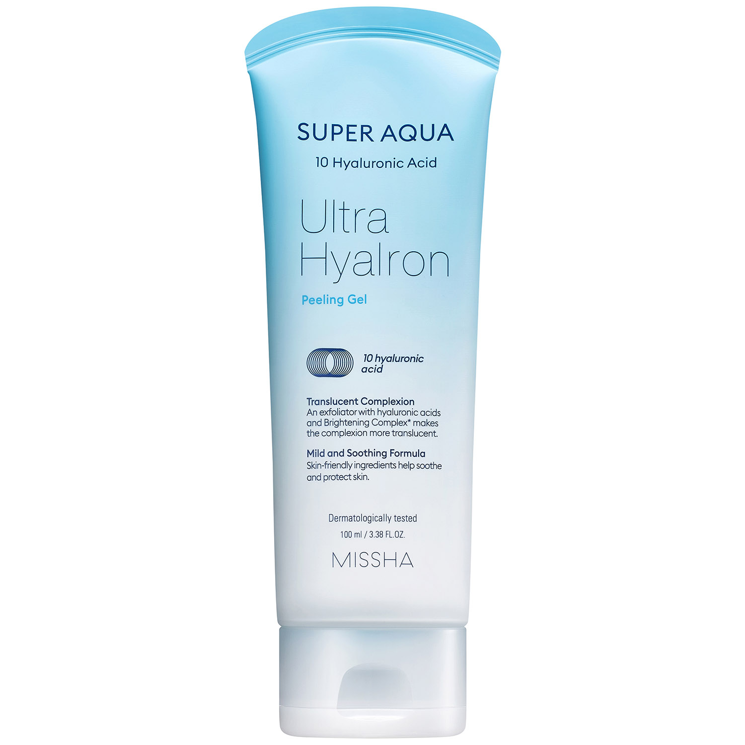 Миша Гель-скатка Ultra Hyalron, 100 мл (Missha, Super Aqua) фото 0