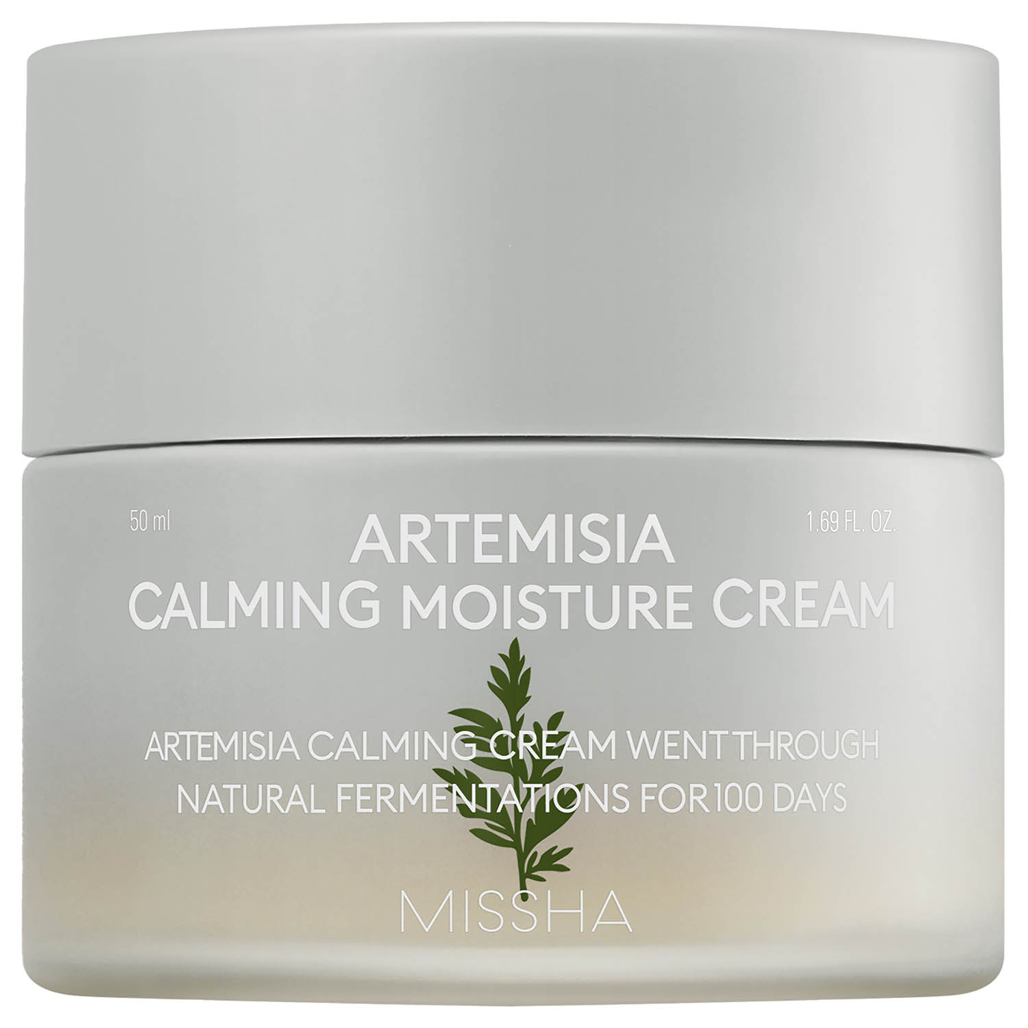 Миша Успокаивающий крем для чувствительной кожи с экстрактом полыни Calming Moisture Cream, 50 мл (Missha, Artemisia) фото 0