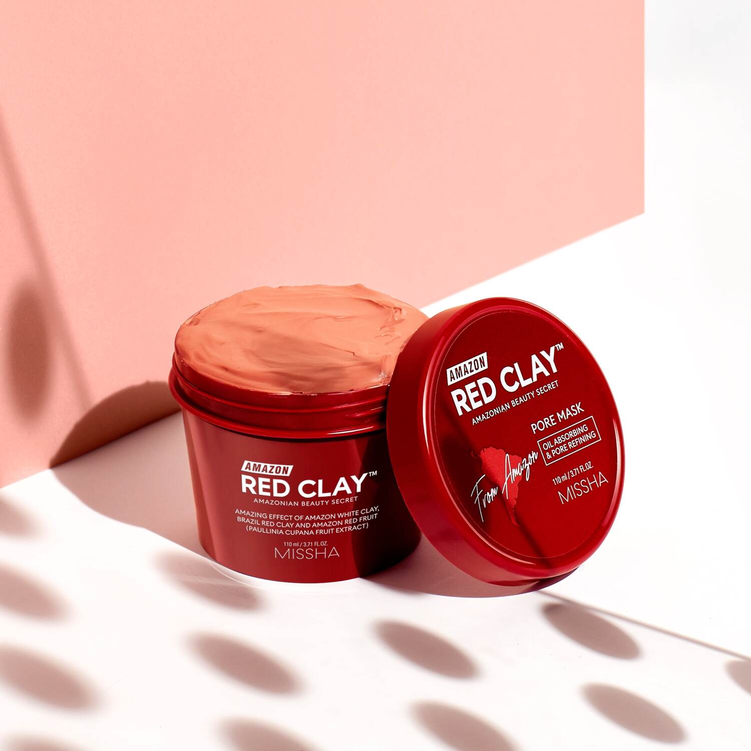 Миша Очищающая маска с амазонской красной глиной для лица, 110 мл (Missha, Amazon Red Clay) фото 1