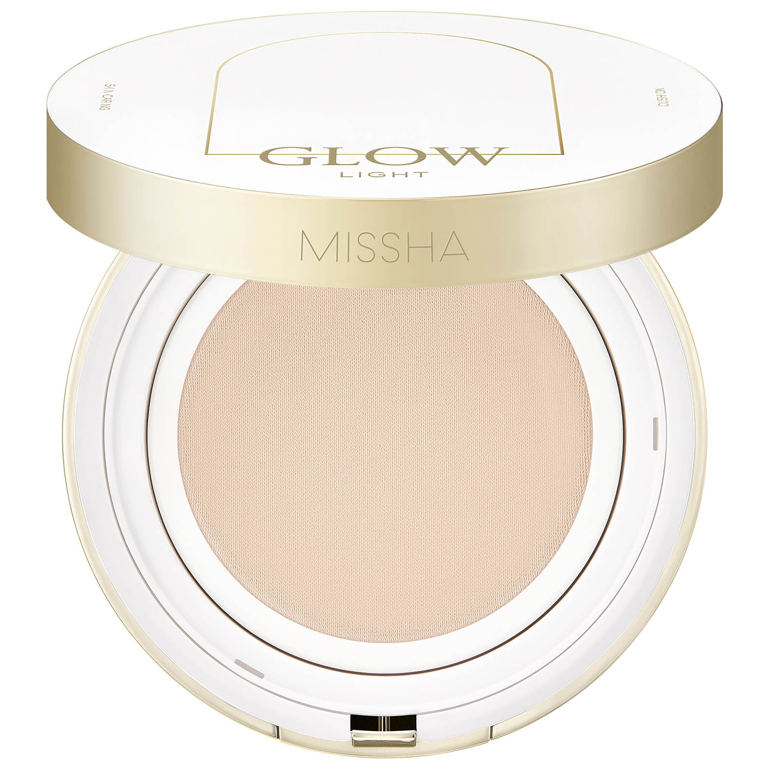 Missha Тональный кушон С коллагеном Glow Cushion Light SPF37 PA+++, 13 г (Missha, Foundation)