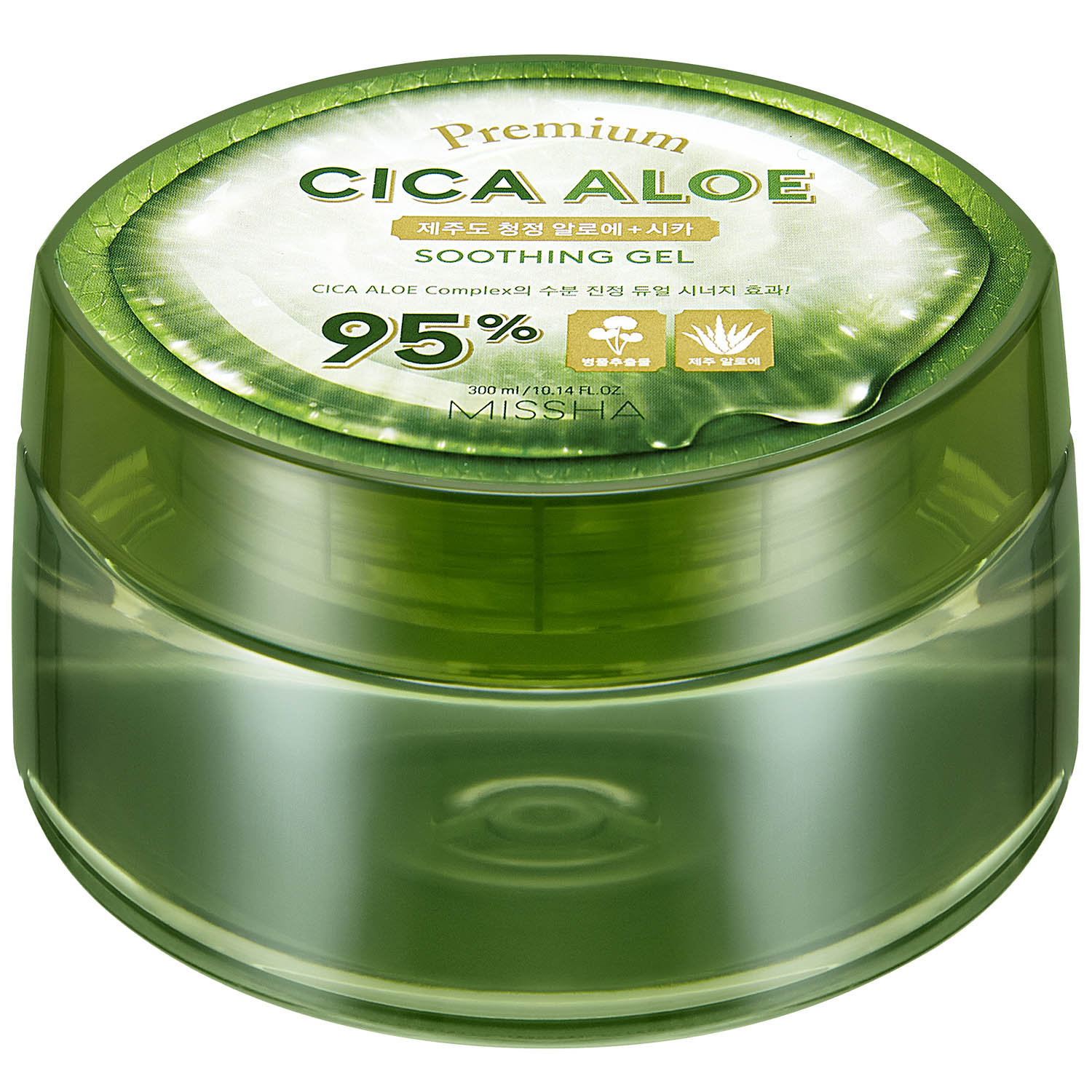

Missha Успокаивающий гель с алоэ Premium Cica Aloe Soothing Gel, 300 мл (Missha, Body), Body
