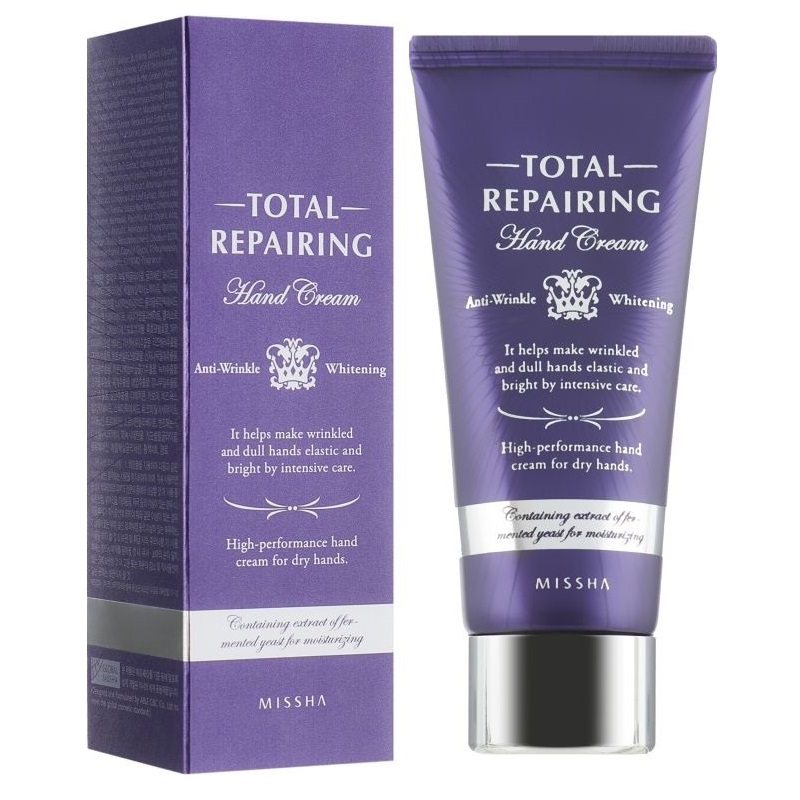 Missha Восстанавливающий крем для рук Total Repairing Hand Cream, 60 мл (Missha, Body)