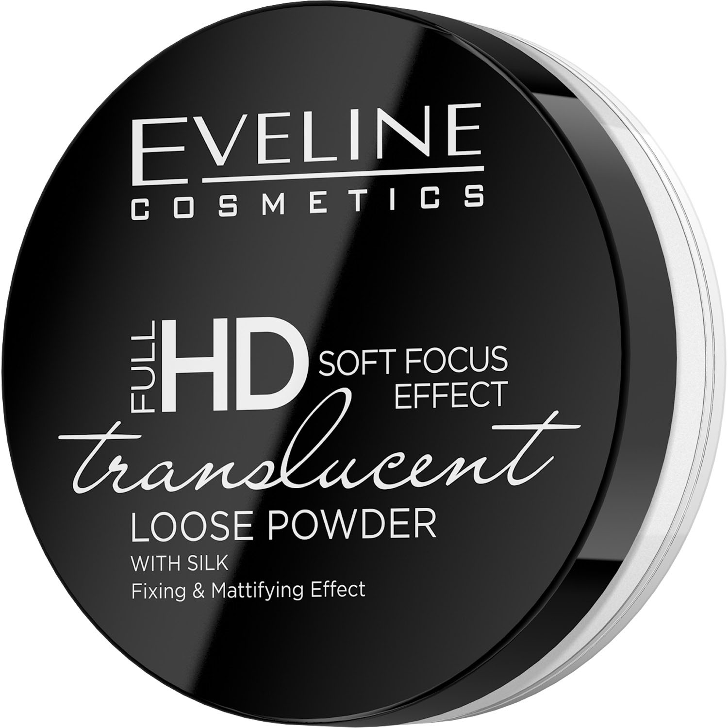 Eveline Cosmetics Транспарентная фиксирующая пудра Full Hd Mineral Loose Powder Translucent, 6 г (Eveline Cosmetics, Декоративная косметика)