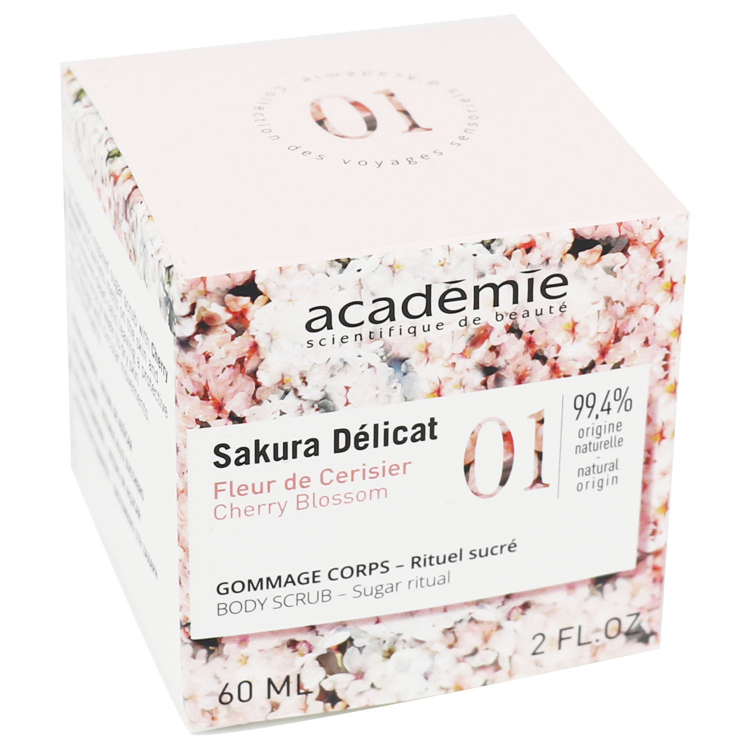 Академи Скраб для тела «Вишневый цвет», 60 мл (Academie, Spa Destination) фото 1