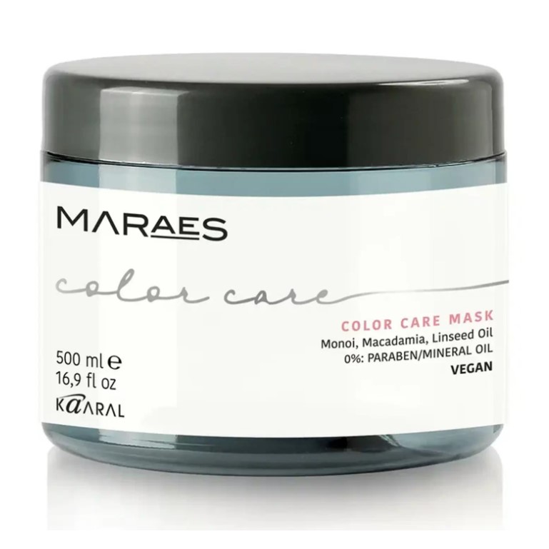 Kaaral Маска для окрашенных и химически обработанных волос, 500 мл (Kaaral, Maraes) kaaral кератиновый шампунь для окрашенных и химически обработанных волос 1000 мл kaaral aaa