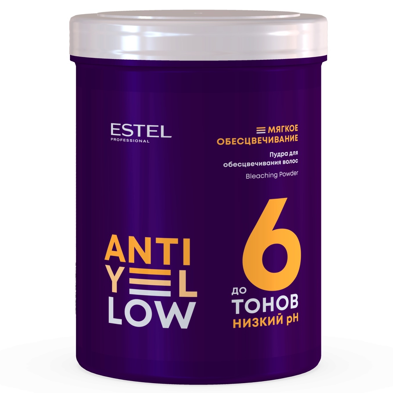 

Estel Пудра для обесцвечивания волос до 6 тонов, 500 г (Estel, Anti-Yellow), Anti-Yellow