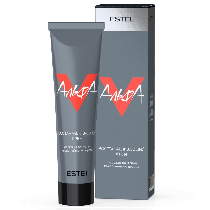 Эстель Мужской восстанавливающий крем для лица, 100 мл (Estel, Альфа V) Эстель Мужской восстанавливающий крем для лица, 100 мл (Estel, Альфа V) фото 1