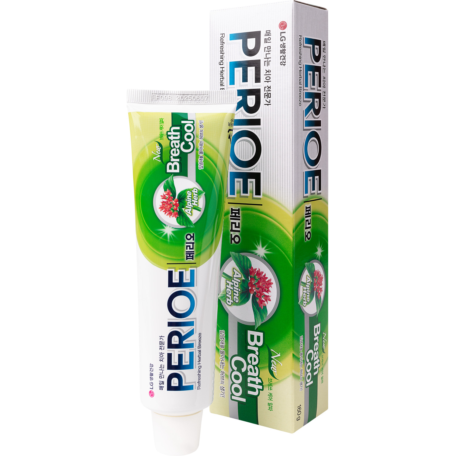 Перио Зубная паста, освежающая дыхание Breath Care Alpha, 160 г (Perioe, ) фото 0