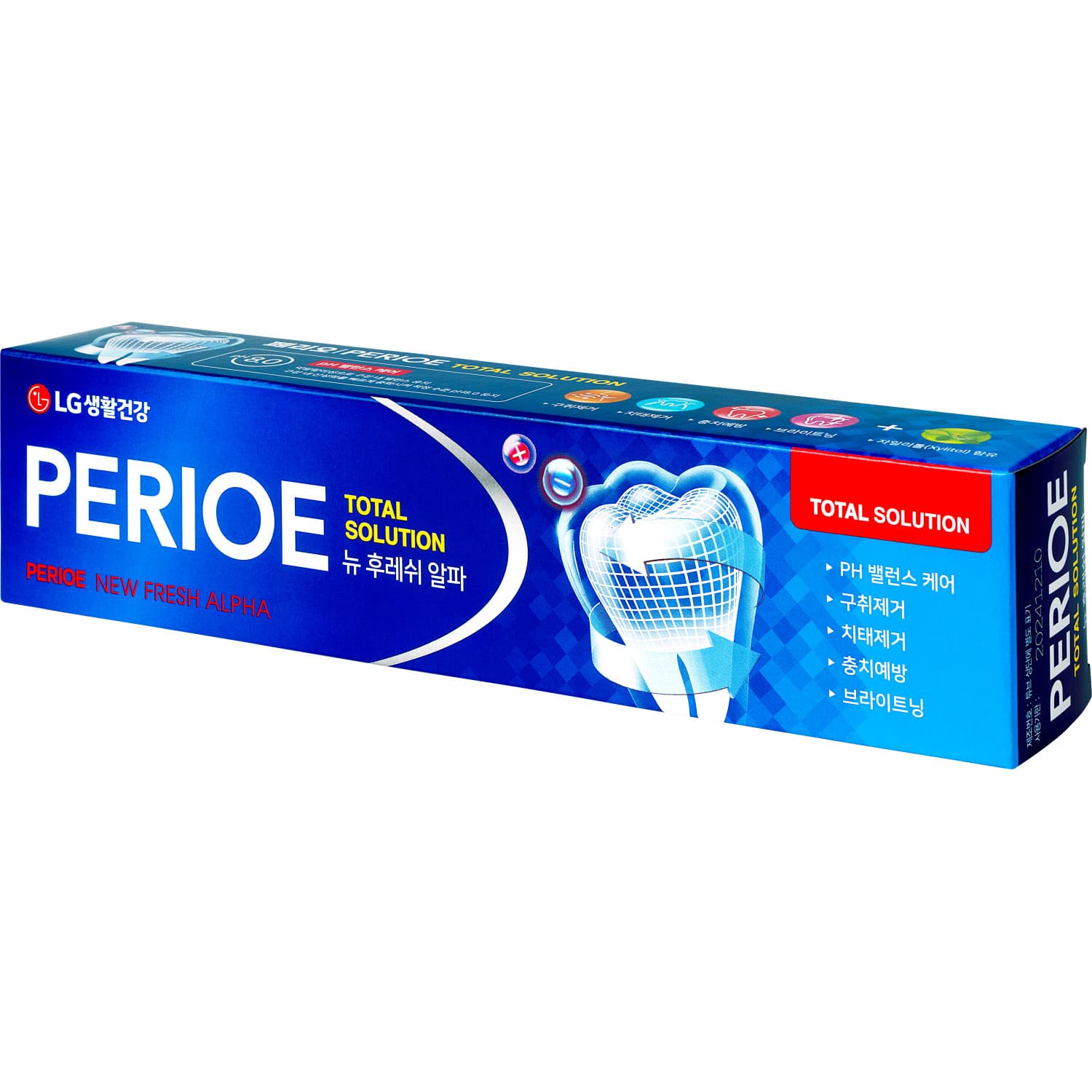 Перио Зубная паста для комплексного ухода Fresh Alpha Total Solution, 170 г (Perioe, ) фото 10