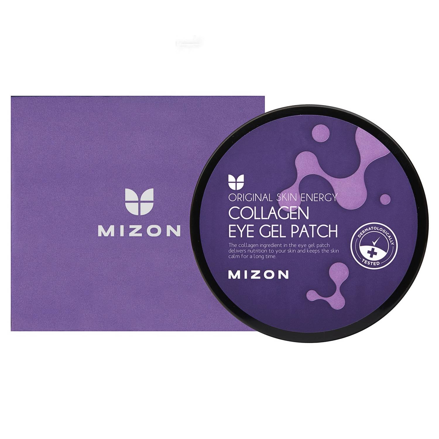 Mizon Гидрогелевые патчи с коллагеном под глаза Collagen Eye Gel Patch, 60 шт (Mizon, Collagen Power) гидрогелевые патчи под глаза с коэнзимом и 98% содержанием коллагена 60 шт