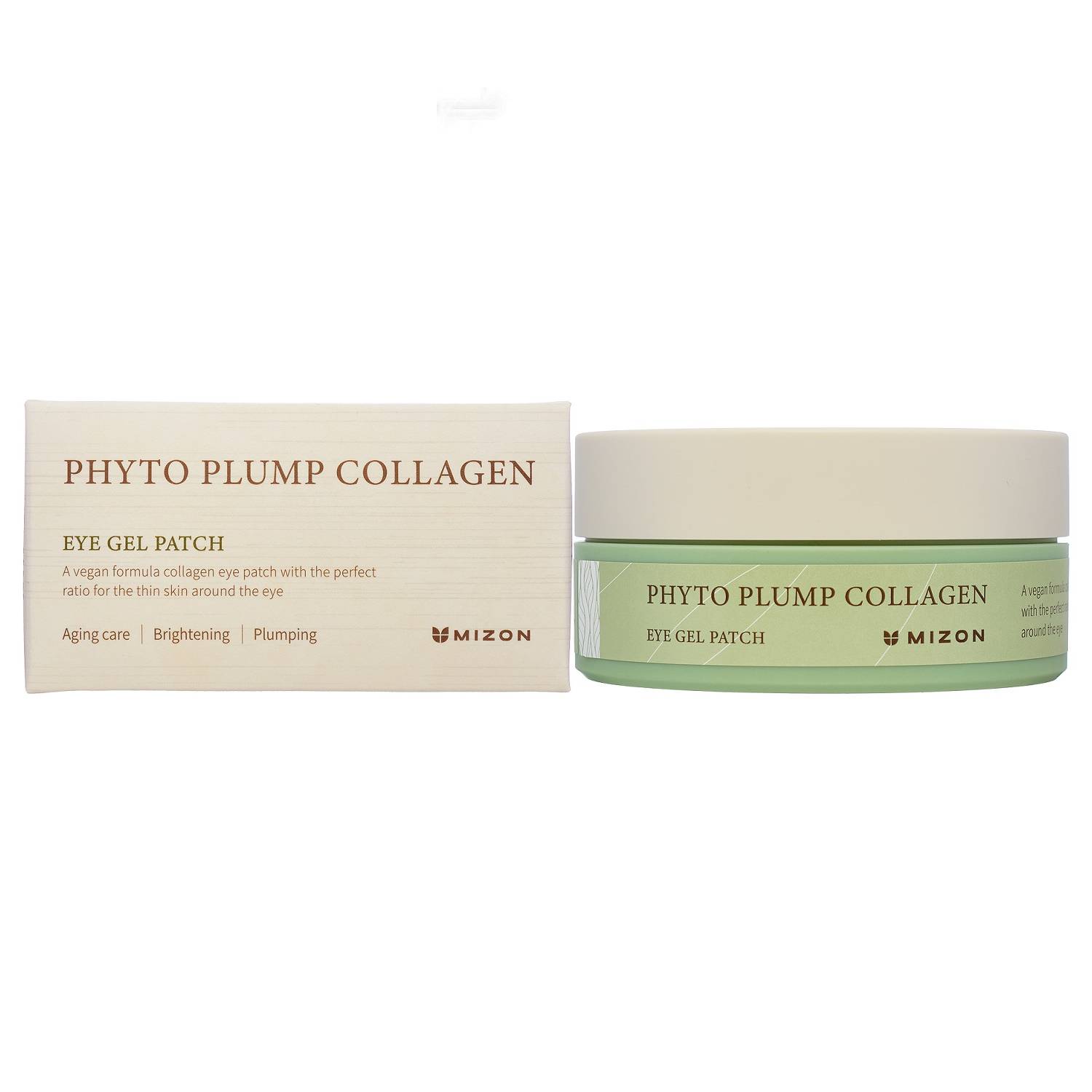 Мизон Патчи под глаза с фитоколлагеном Eye Gel Patch, 60 шт (Mizon, Phyto Plump Collagen) фото 0