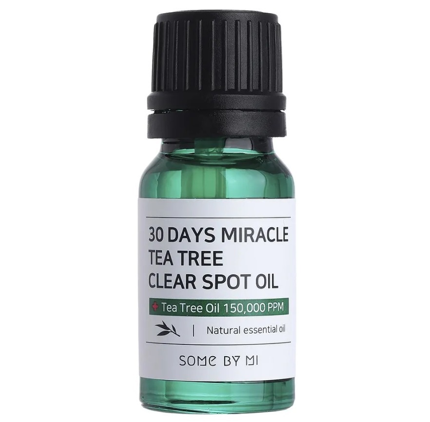 Some By Mi Масло с экстрактом чайного дерева для точечного применения Tea Tree Clear Spot Oil, 10 мл (Some By Mi, AHA-BHA-PHA 30 Days Miracle) some by mi масло 30 days miracle tea tree clear spot oil 10 мл