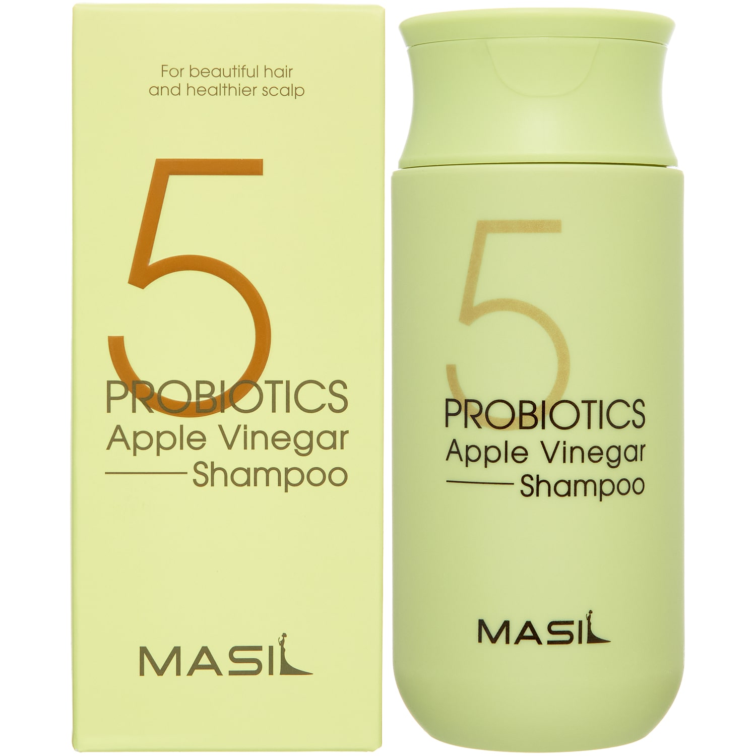 Масил Шампунь с яблочным уксусом и пробиотиками против перхоти Probiotics Apple Vinegar Shampoo, 150 мл (Masil, ) фото 0