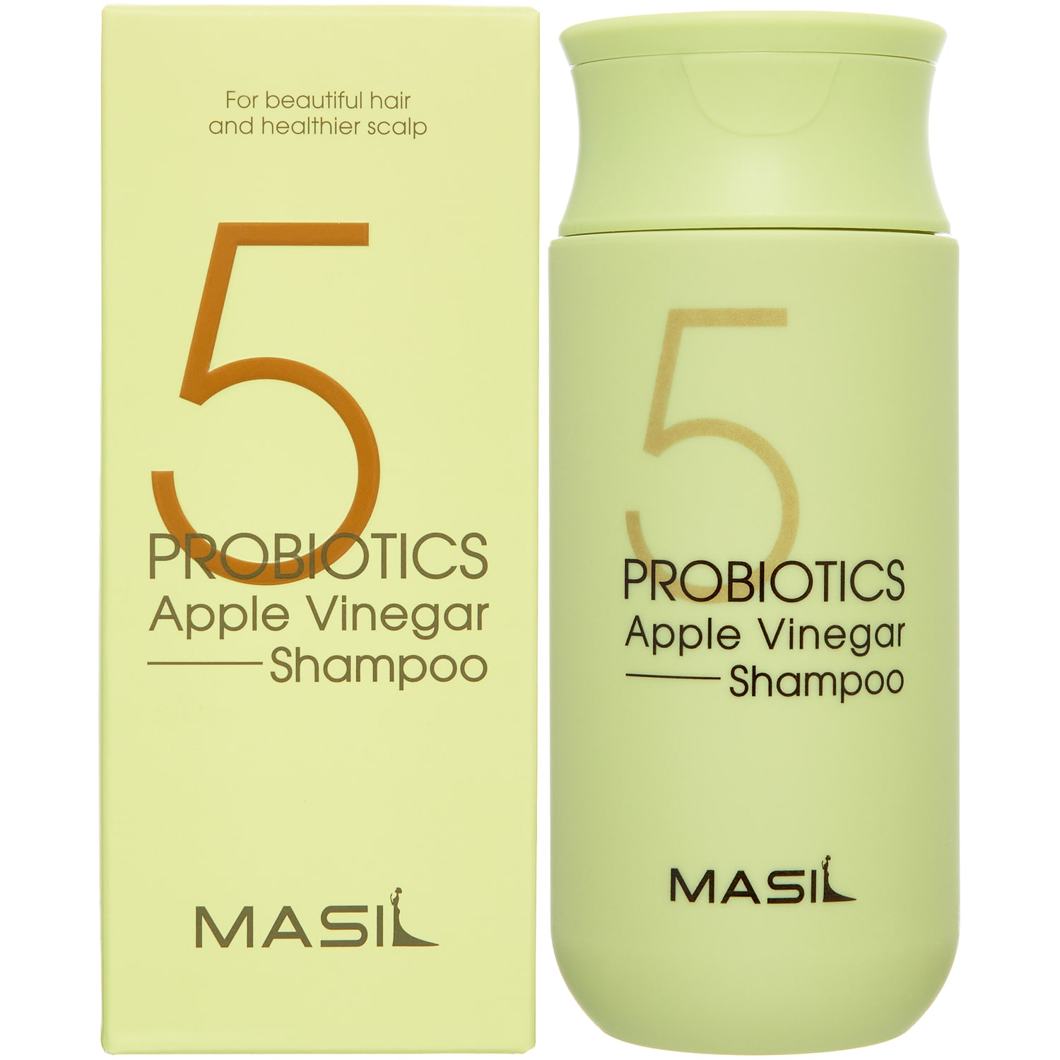 Masil Шампунь с яблочным уксусом и пробиотиками против перхоти Probiotics Apple Vinegar Shampoo, 150 мл (Masil, )