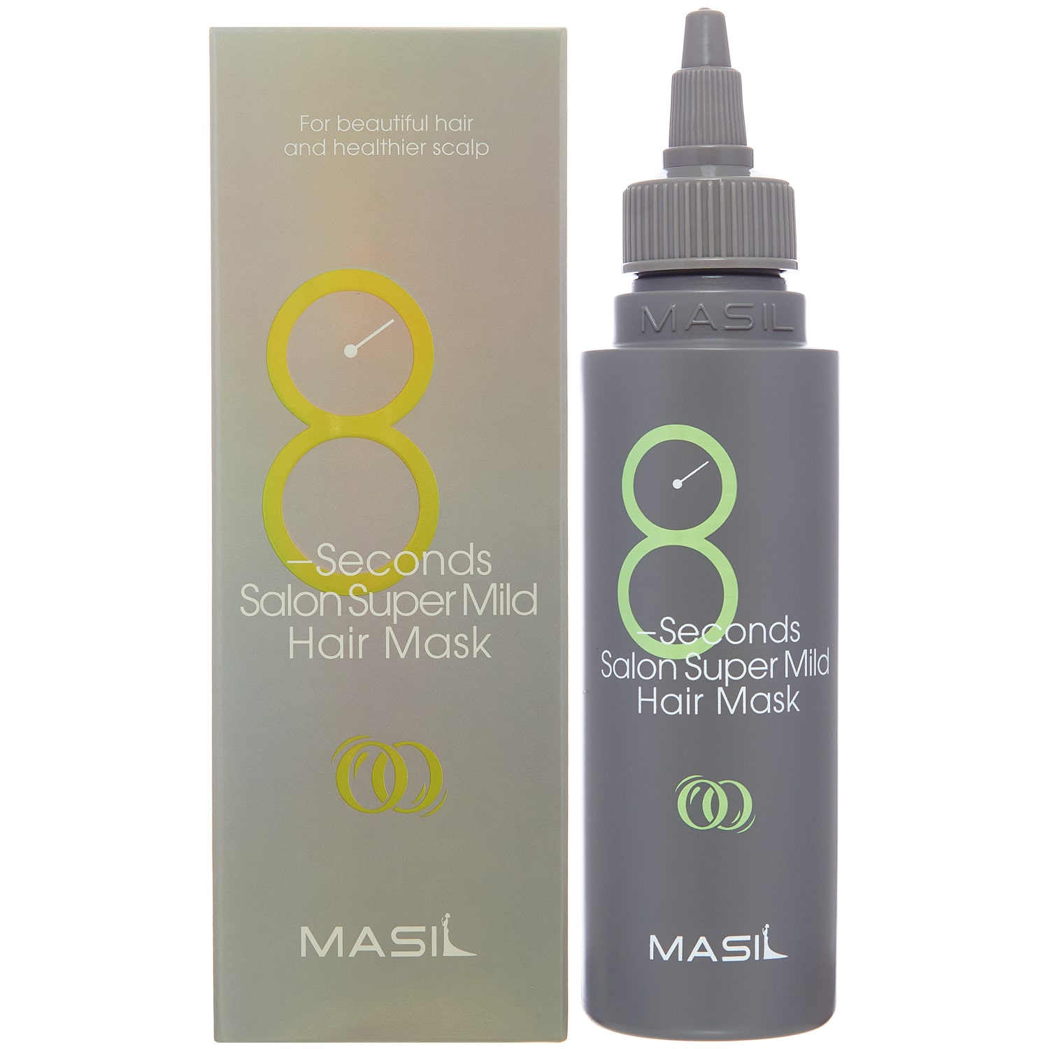 Masil Восстанавливающая маска для ослабленных волос 8 Seconds Salon Super Mild Hair Mask, 100 мл (Masil, ) masil восстанавливающая маска для ослабленных волос 8 seconds salon super mild hair mask 100 мл masil