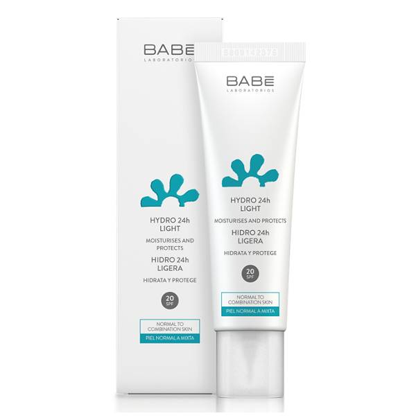  Легкий увлажняющий крем-гель для лица 24 часа с SPF 20, 50 мл (Babe Laboratorios, Cleansing & Moisturizing) фото 0
