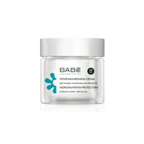 Babe Laboratorios Увлажняющий питательный крем для лица SPF 20, 50 мл (Babe Laboratorios, Cleansing & Moisturizing)