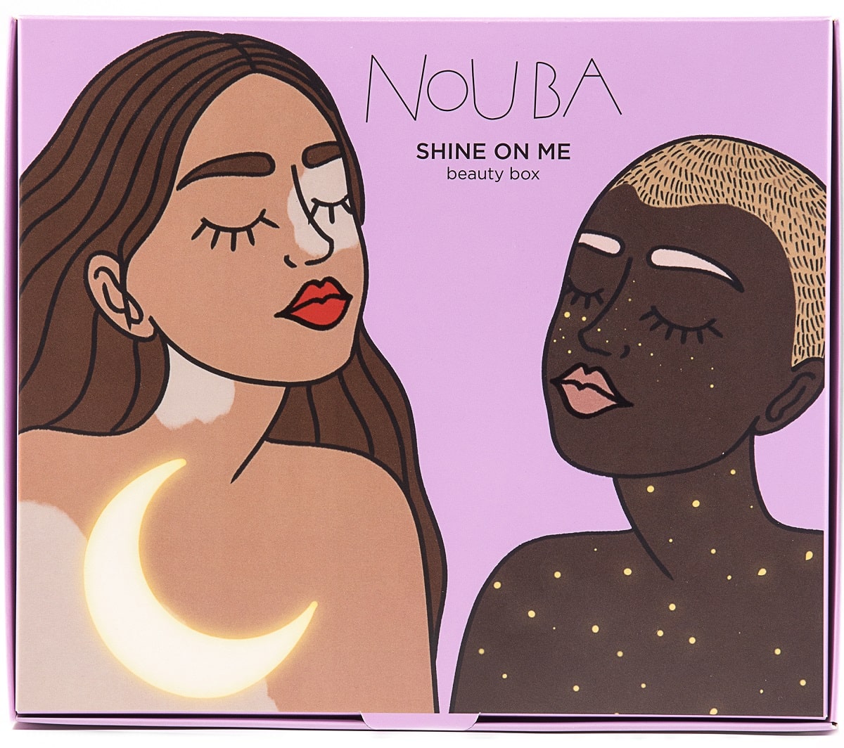 Nouba Подарочный набор Shine On Me kit Red 7, 3 средства (Nouba, Наборы)