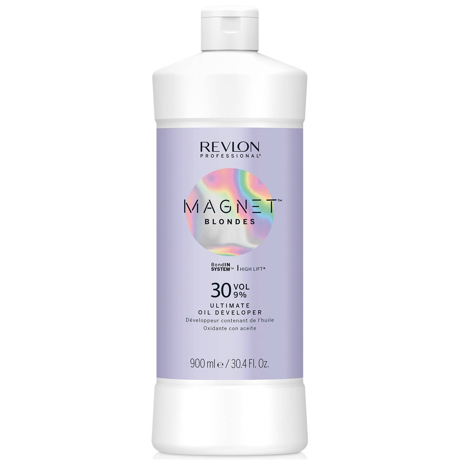 revlon magnet blondes ultimate крем пероксид с добавлением масла 9% 900 мл Revlon Professional Крем-пероксид с добавлением масла 9% Ultimate Oil Developer 30 vol, 900 мл (Revlon Professional, Magnet Blondes)