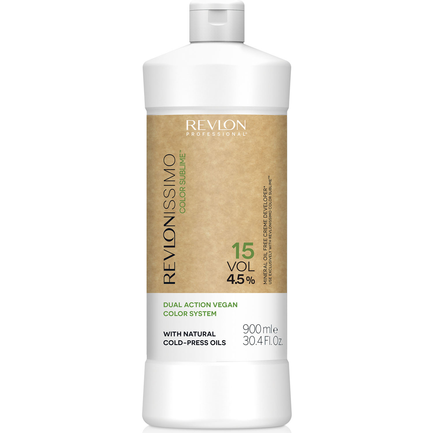 

Revlon Professional Питательный веганский кремообразный окислитель 4,5% Mineral Oil Free Crème Developer 15 Vol, 900 мл (Revlon Professional, Revlonissimo), Revlonissimo