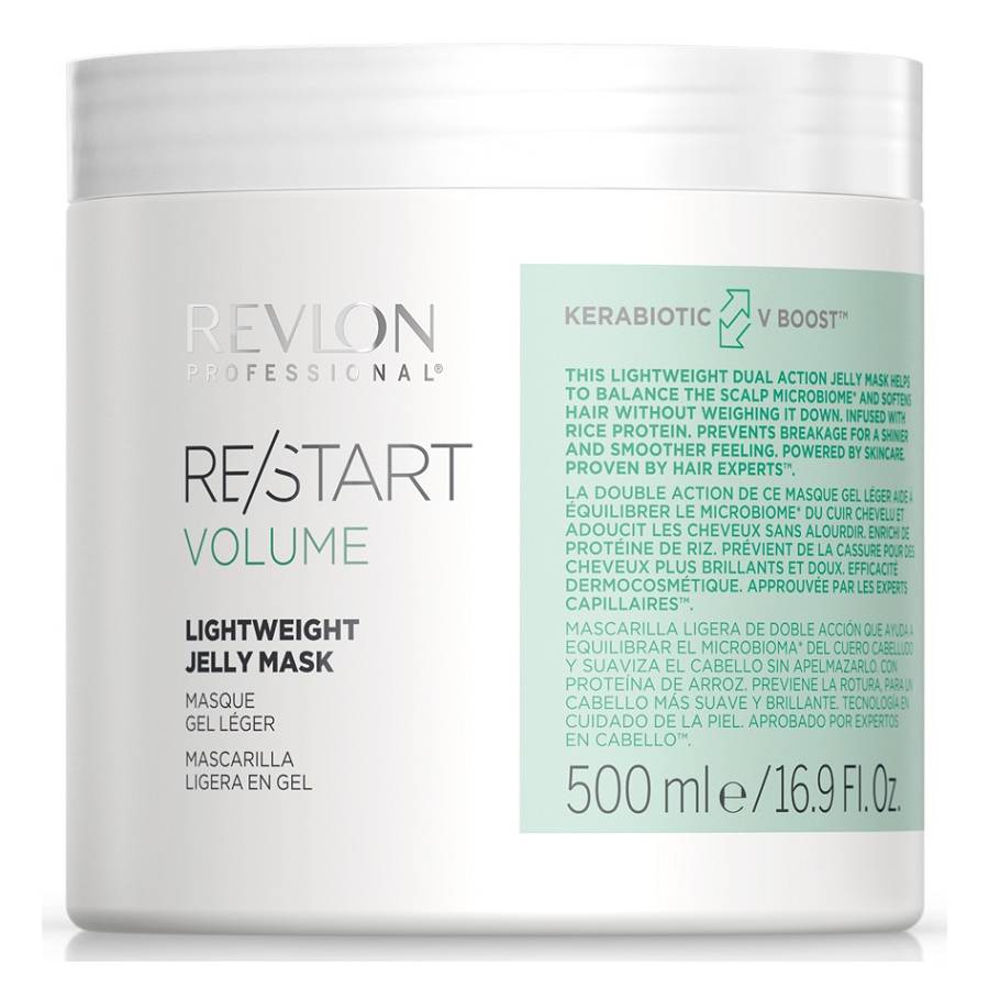 Revlon Professional Неутяжеляющая маска-желе Lightweight Jelly Mask, 500 мл (Revlon Professional, Restart)