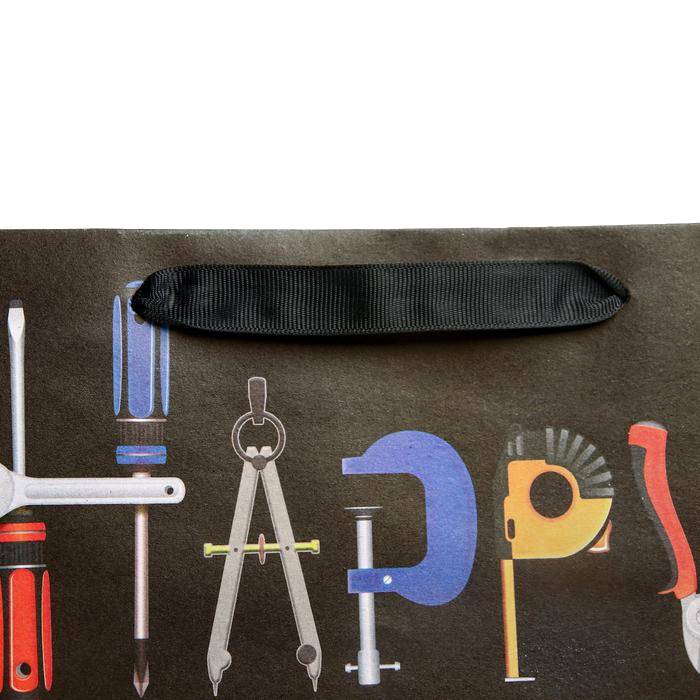 Пакет крафтовый горизонтальный Happy birthday 27 × 23 × 11.5 см (Подарочная упаковка, Пакеты)  Пакет крафтовый горизонтальный Happy birthday 27 × 23 × 11.5 см (Подарочная упаковка, Пакеты) фото 3