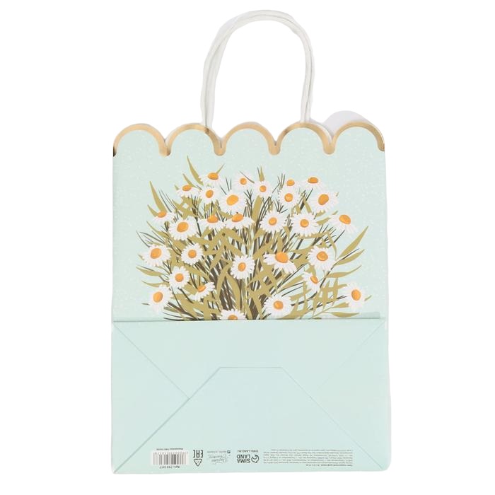  Пакет подарочный крафтовый Stay Beautiful 18 × 23 × 10 см (Подарочная упаковка, Пакеты) фото 4