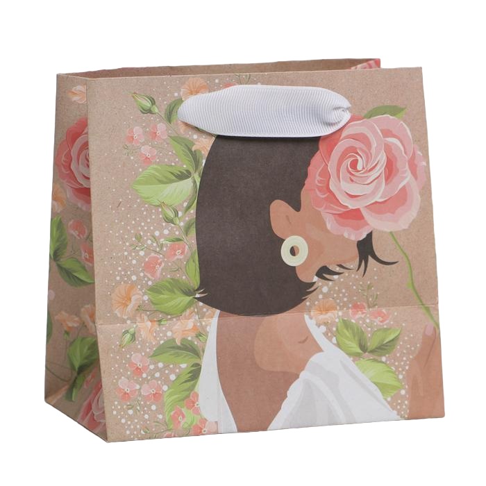  Пакет крафтовый квадратный 