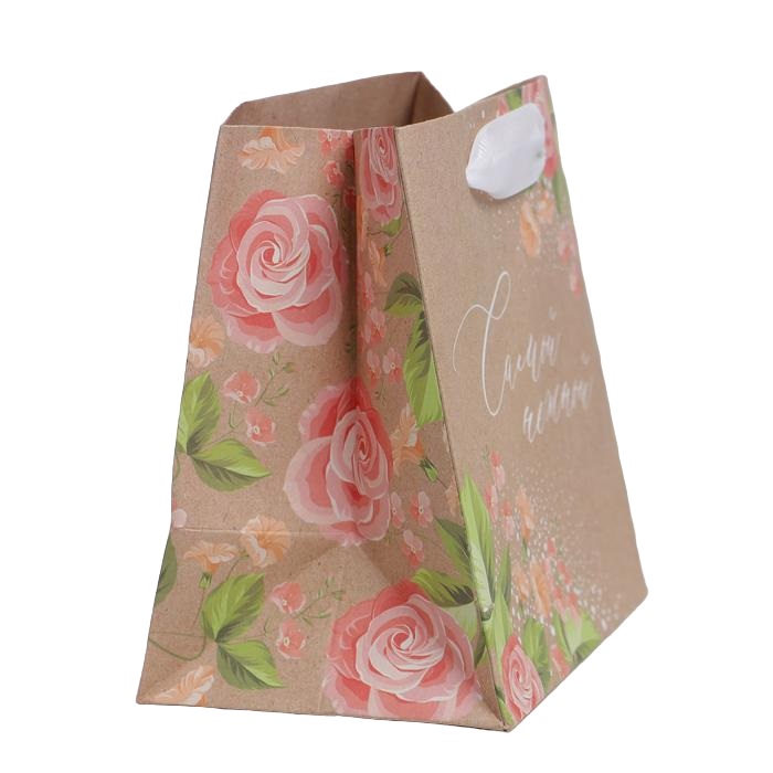  Пакет крафтовый квадратный 